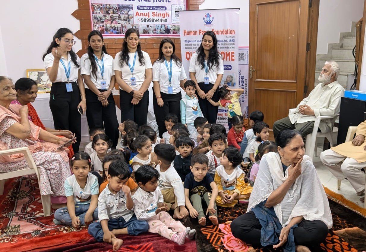 A Heartwarming Bond of Generations: Kids from Footprints School 