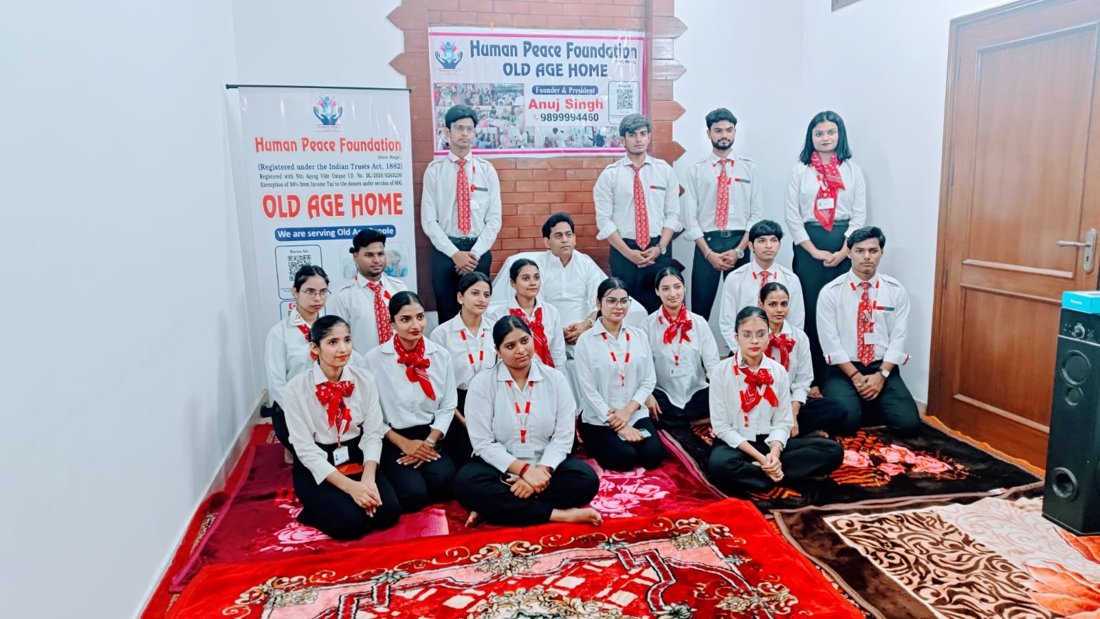 Frankfinn Institute Air Hostess Trainee Students Spread Joy